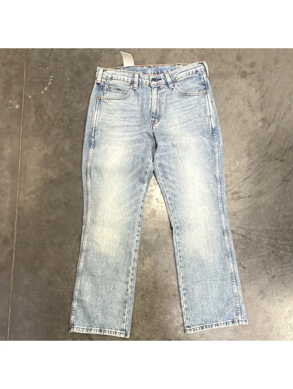 Levi’s 537 Western Bootcut Men’s Jeans 32x30 Light Wash Stretch NWT Cowboy